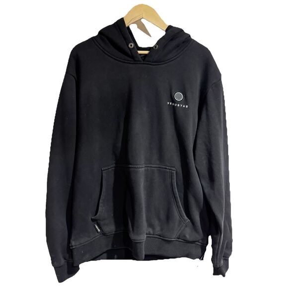 Venustas Pullover Heated Hoodie For Unisex With Heating Pockets Black Large - Picture 2 of 15